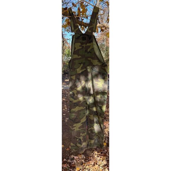 Camo Pointer Vintage Hiphop distressed Camouflage Overalls Pointer Brand Overval - Picture 13 of 13